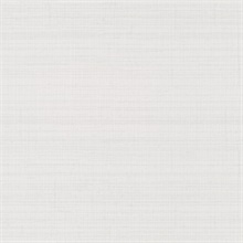 White Faux Silk Commercial Wallpaper