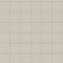 Windsor Ivory Plaid Wallpaper